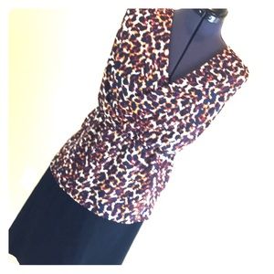 Merona Cheetah Print Women’s Tank Top. Size Large